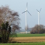 Foto einer Windkraftanlage für die Energiewende