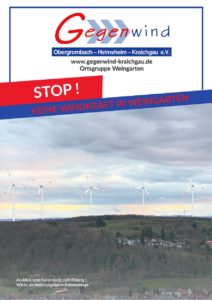 Flyer: EnBW plant Windpark in Weingarten - Seite 1