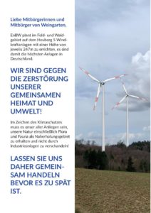 Flyer: EnBW plant Windpark in Weingarten - Seite 2