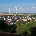 Illustration Windkraftanlagen in Menzingen