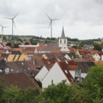 Fotomontage: Blick von der Schuberstraße Richtung Heuberg