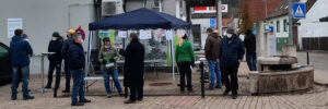 Infostand am 13.11.2021 in Menzingen