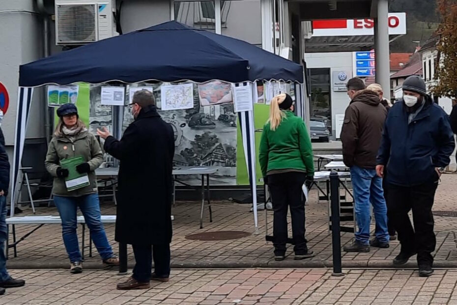 Infostand am 13.11.2021 in Menzingen